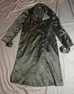 Pamela Dennis Private Client Group Black Trench Coat - Picture 1 of 16