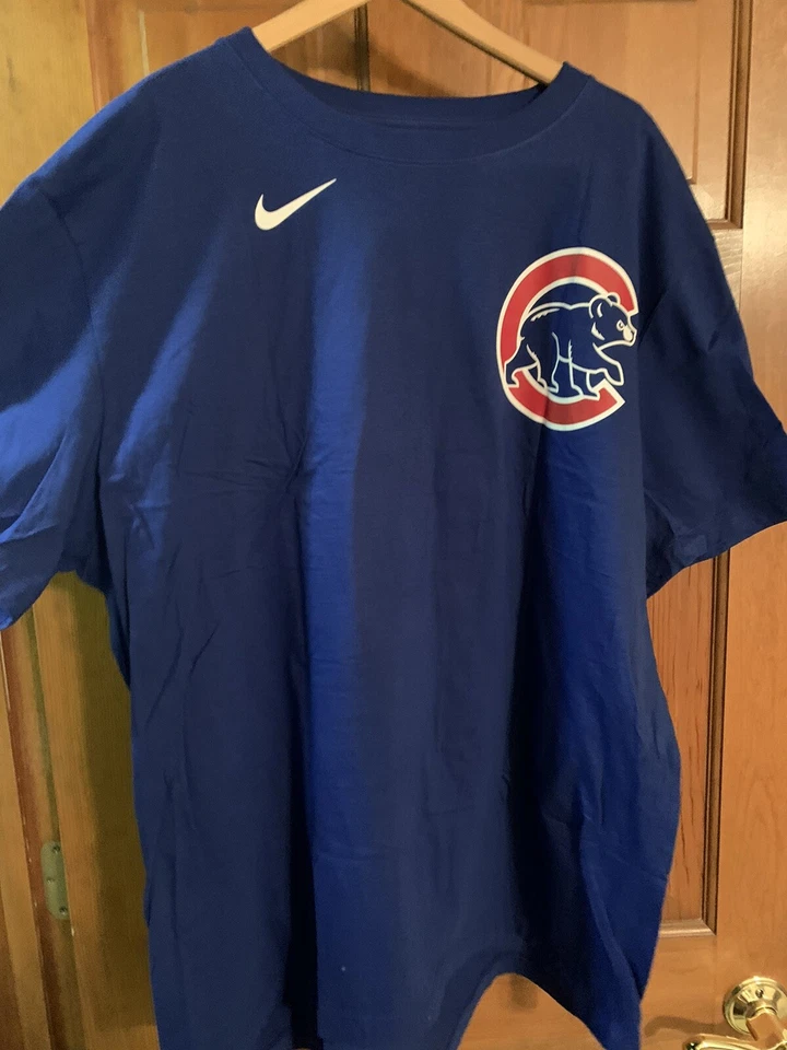 Nike Chicago Cubs T-shirt Javi Baez # 9 Men’s XL XL