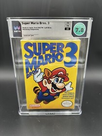NES Super Mario Bros. 3 (Nintendo) Left Bros-CIB -RARE! WATA 7.0 Easy Upgrade🔥