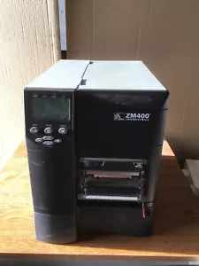 ZEBRA ZM400 DT/TT Industrial Printer ZM400-3001-000T Ethernet USB 300dpi - Picture 1 of 13