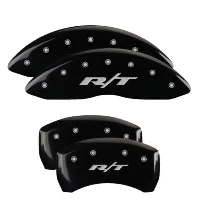 MGP 12162SRT1BK Black Caliper Covers for 2011-2023 Dodge Challenger/Charger - Image 1 of 2