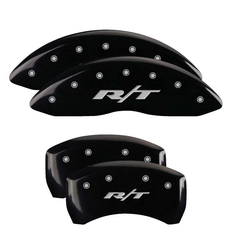 MGP 12162SRT1BK Black Caliper Covers for 2011-2023 Dodge Challenger/Charger - Image 1 of 2