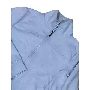 T by Talbots, Brushed Terry High-Low Jacket, Sz M, 691-T - Picture 1 of 4