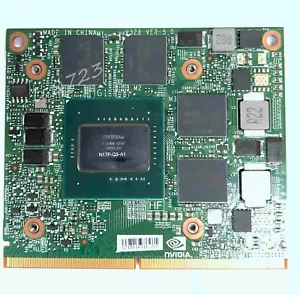 For P71 NVIDIA Quadro M2200 GDDR5 4GB VIDEO CARD GPU N17P-Q3-A1 - Picture 1 of 3