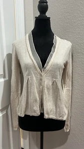 Anthropologie Angel Of The North Sweater Womens Small Cardigan - Picture 1 of 21