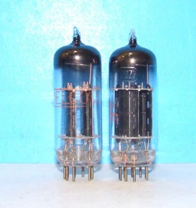 12BZ7 GE 2 Radio Audio Delco Philco Verstärker Vakuumröhren Valve geprüft 12BZ7 - Bild 1 von 3