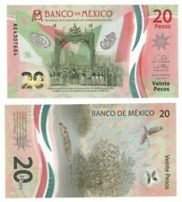 2021 Mexico 20 Pesos P-new UNC Polymer note >>> 6 January <<< Augmented Reality