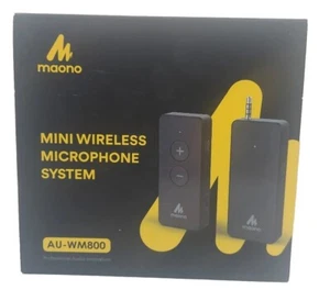 Maono Mini kabelloses Mikrofonsystem AU-WM800 neu Lavalier - Bild 1 von 15