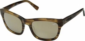 Kenneth Cole Designer Sunglasses KC7201-62C in Havana with Gold Mirror Lens - Picture 1 of 1