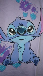2XL Woman's Stitch Purple Tee Shirt NWT Disney Store long sleeves - Picture 1 of 2