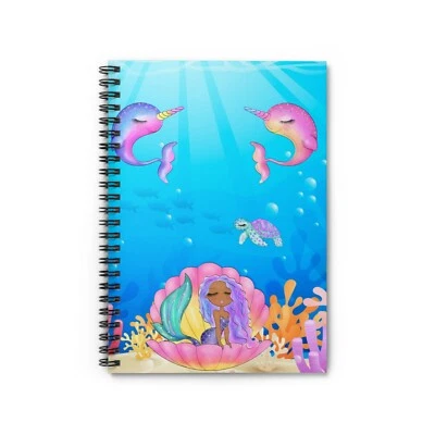 美人鱼生活笔记本(棕色) — 第 1/3 张图片