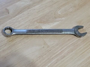SCHÖNER VINTAGE HANDWERKER HERGESTELLT IN DEN USA 11/16" KOMBI-SCHRAUBENSCHLÜSSEL VV44698 GUTER ZUSTAND - Bild 1 von 8