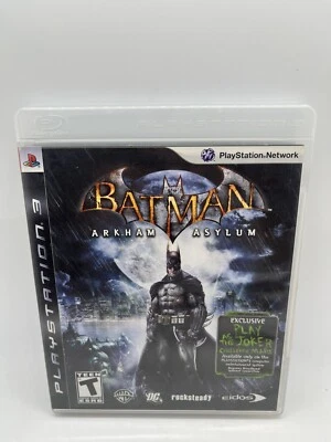 Batman: Arkham Asylum Sony PS3 PlayStation 3 Complete W/ Manual - Tested - Image 1 of 4