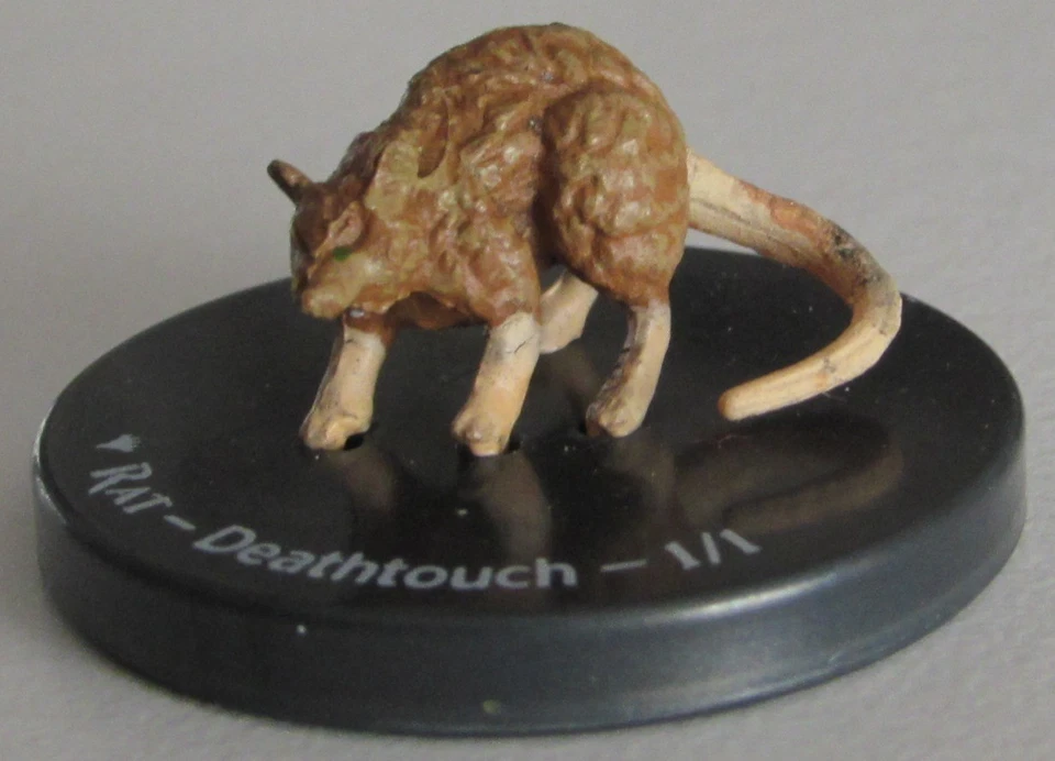 RAT 6 Deathtouch MTG Magic the Gathering Creature Forge Overwhelming Swarm token - Image 1 of 1