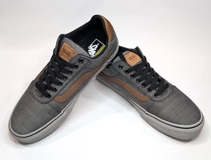 Vans Ward Deluxe Textile Black/Grey Men's Skate Shoes - Assorted Sizes NWB - Picture 1 of 9