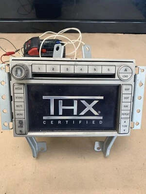 ✅⭐️ 2006 06 Lincoln Zephyr MKZ GPS AM FM 6 MP3 CD Radio Reproductor Pantalla de visualización Foto 1 de 4