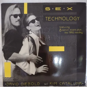 David Diebold & Kim Cataluna - SEX TECHNOLOGY - LP - 1990 - Near Mint Vinyl - Picture 1 of 4
