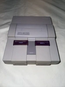 SNES Console Only Cleaned & Tested Super Nintendo WORKS Ships FREE! - Imagen 1 de 9
