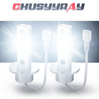 2 bombillas antiniebla LED súper blancas 6000K H3 para Isuzu Amigo 2000 Foto 1 de 4