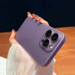 Matte Shockproof Slim Case For iPhone 14 13 12 Pro Max 14 Plus Clear Phone Cover - Picture 1 of 18