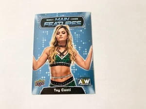 Tay Conti Main Features 2022 Upper Deck AEW Card # MF-16 - Picture 1 of 2