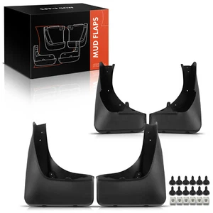 4x Protectores contra salpicaduras guardabarros moldeados delanteros y traseros nuevos para BMW X5 E70 2008-2013 - Imagen 1 de 8