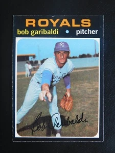 Tarjeta de béisbol Topps 1971 #701 Bob Garibaldi (nuevo) - Imagen 1 de 2