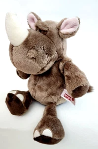 Nici 35818 Wild Friends Nashorn 25cm Schlenker Kuscheltier Plüsch Stofftier - Bild 1 von 2