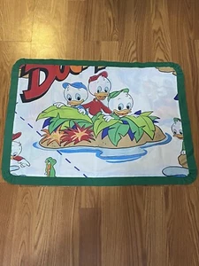 Vintage 1986 Walt Disney DUCK TALES White Standard Pillowcase - Picture 1 of 4
