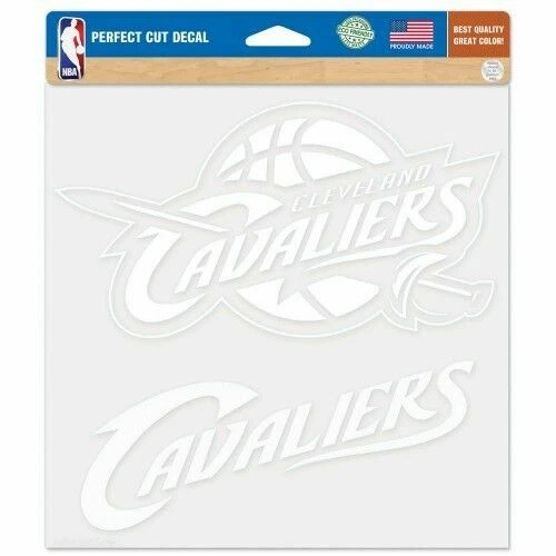 NBA Cleveland Cavaliers Wincraft 8"x 8" Transparente Despelable Corte Perfecto Calcomanía ¡NUEVA! Foto 1 de 1
