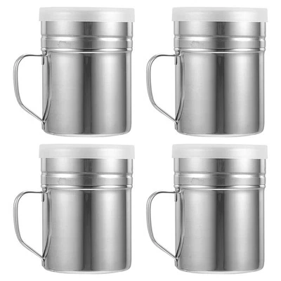  4 Pcs Vasetti Per Spezie Barattolini Barattolo Di Condimento Contenitori - Immagine 1 di 4