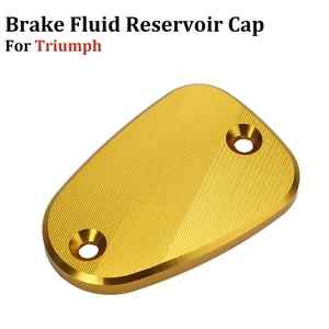 Brake Fluid Reservoir Tank Oil Cup Cover For Triumph Thruxton 1200/900 America - Picture 1 of 10