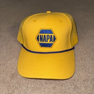 Napa Auto Parts 100th Anniversary Cap Hat Adjustable Yellow. New! - Picture 1 of 3