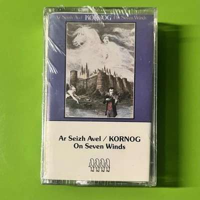 Kornog ‎– Ar Seizh Avel - On Seven Winds Cassette SEALED Folk Celtic 1990 Rare - Image 1 of 2