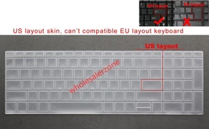 Skin clavier US neuf pour HP ZBook Firefly 16 G9, Firefly 16 G10 G11, HSN-145C-6 - Photo 1/6