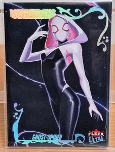 2024 Fleer Ultra Matriarchs of Marvel SILVER SPECTRUM Foil Ghost-Spider #10 - Picture 1 of 2