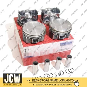 MAHLE Pistons Rings Set Φ74.51mm Φ19mm For VW Golf Audi CXS A3 CJZ 1.4TFSI EA211 - Picture 1 of 6