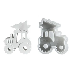 Unique Christmas Tree Truck Car Aromas Diffuser Silicone Mold for Festival Scent - Picture 1 of 8