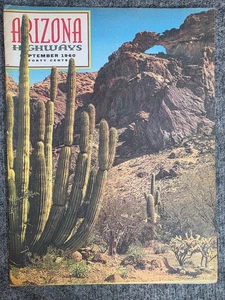 Arizona Highways September 1960 Vintage Illustrated Travel Magazine - Picture 1 of 5