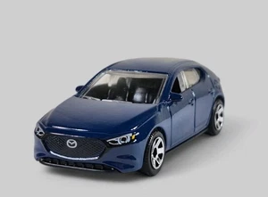 2019 MAZDA 3 HATCHBACK Diorama Collectible DieCast Model Car 1:64 Blue LOOSE - Picture 1 of 8