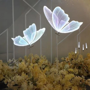 Lámpara de pie colorida mariposa decoración de techo accesorios para boda baile fiesta - Imagen 1 de 13