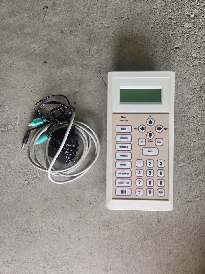 Herramienta de servicio modular interfaz de operador AAON Wattmaster SS1009 VCM con conectores Foto 1 de 2