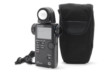 [NEAR MINT w/ Case] Sekonic L-508 Zoom Master Digital Light Meter JAPAN #106 - Image 1 of 4
