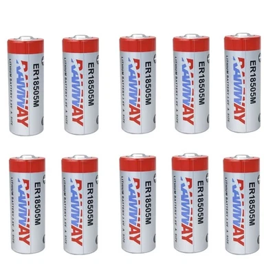 10PCS for Fanso ER18505M 3.6V A Battery 3500mAh Non-rechargeable Battery - Image 1 of 4