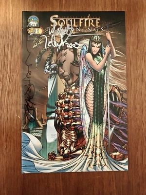 SOULFIRE BEGINNINGS #1 **SIGNED** WIZARD WORLD EAST VARIANT MICHAEL TURNER ASPEN - Image 1 of 2