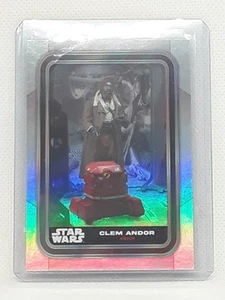 Clem Andor 2023 Topps Star Wars - Rainbow Foil #37 - Picture 1 of 2