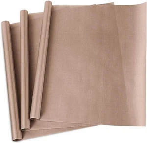 N+A 3 Pezzi Foglio di Teflon PTFE per Tappetino Artigianale Resistente al Calore Tappetino Antiaderente 16 X 24" - Foto 1 di 12