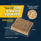 Rutland Safe Lite Fire Starter Squares (144-Pack) Quick & Reliable Fire Ignition
