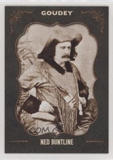 2022 Upper Deck Goudey Wild West Weekly Green Ned Buntline #2 4ta