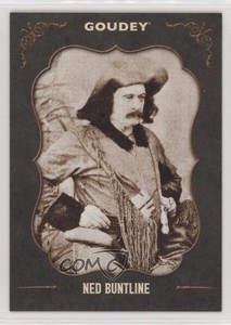 2022 Upper Deck Goudey Wild West Weekly Green Ned Buntline #2 4ta